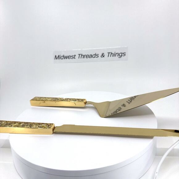 Dessert Set - Simply Sparkling Gold by Kate Spade - Picture 4 of 8